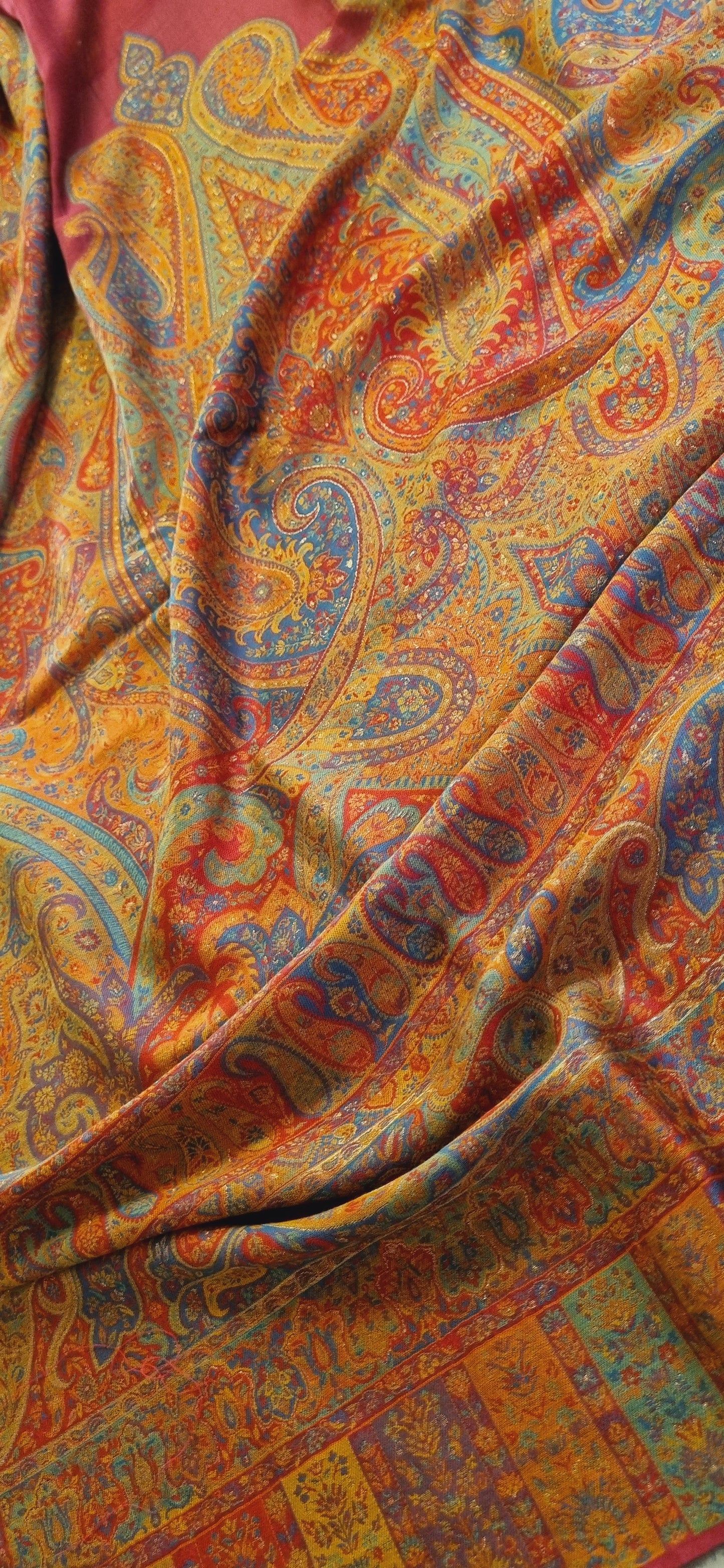 Silk kaani shawl
