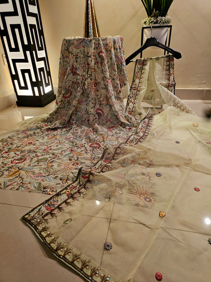 Sabyasachi inspired georgete suit