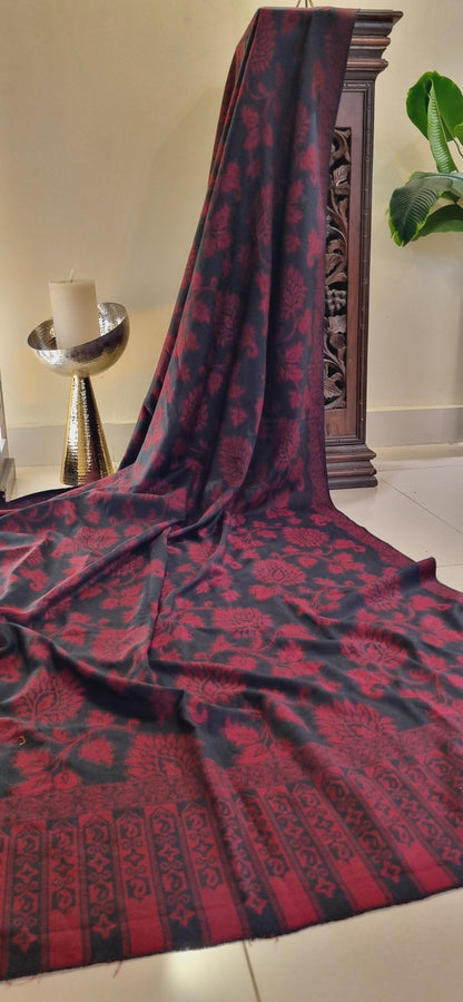 Woollen pashmina kaani shawl