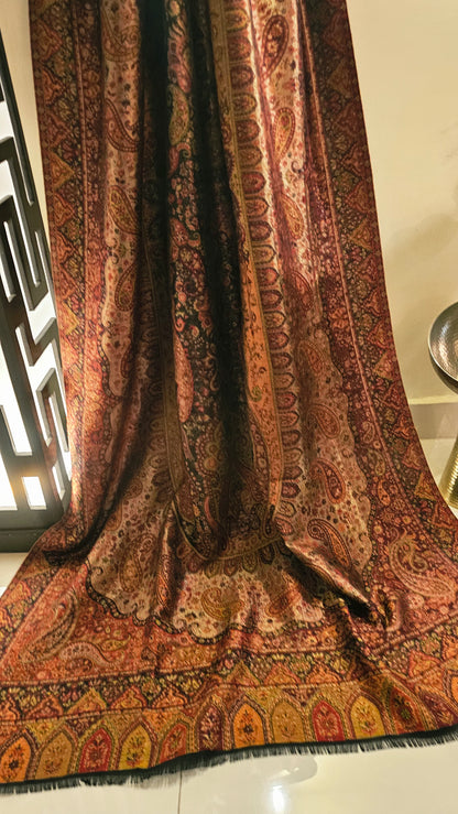 Gandhara reversible kaani: shawl