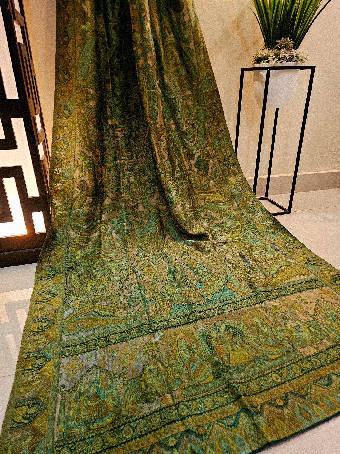 Moonlight Silky kaani dupata/shawl