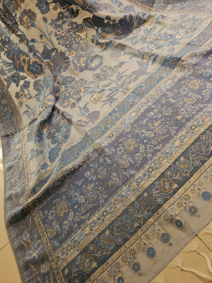 Silk kaani shawl
