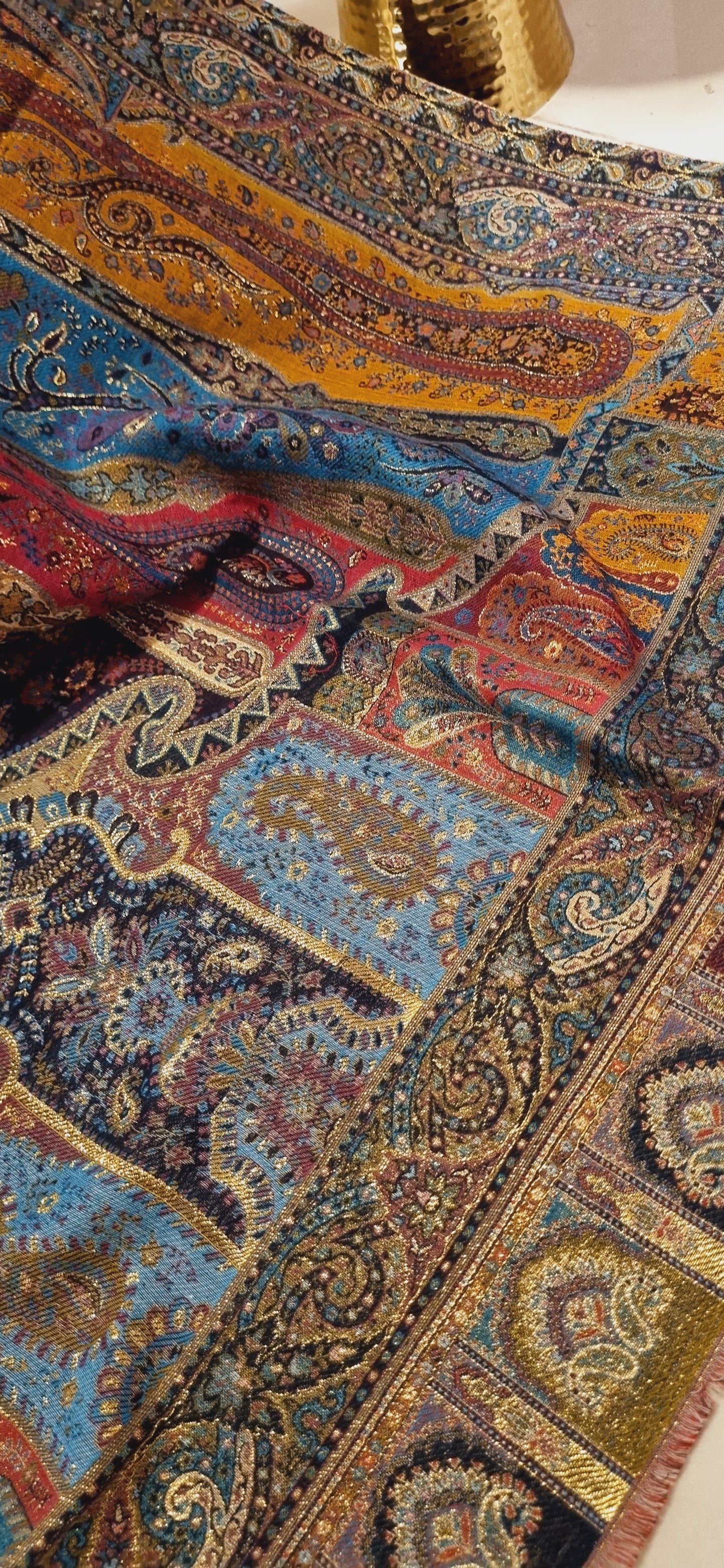 Pashmina zaree kaani shawl