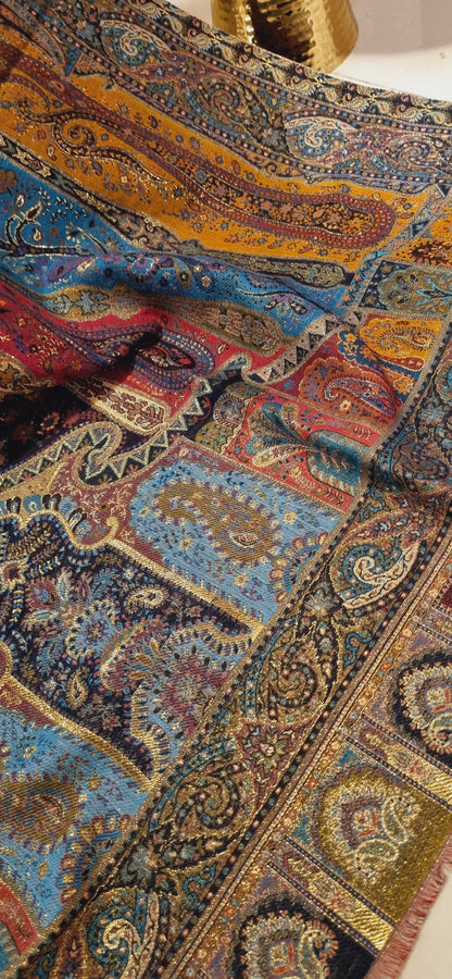 Pashmina zaree kaani shawl
