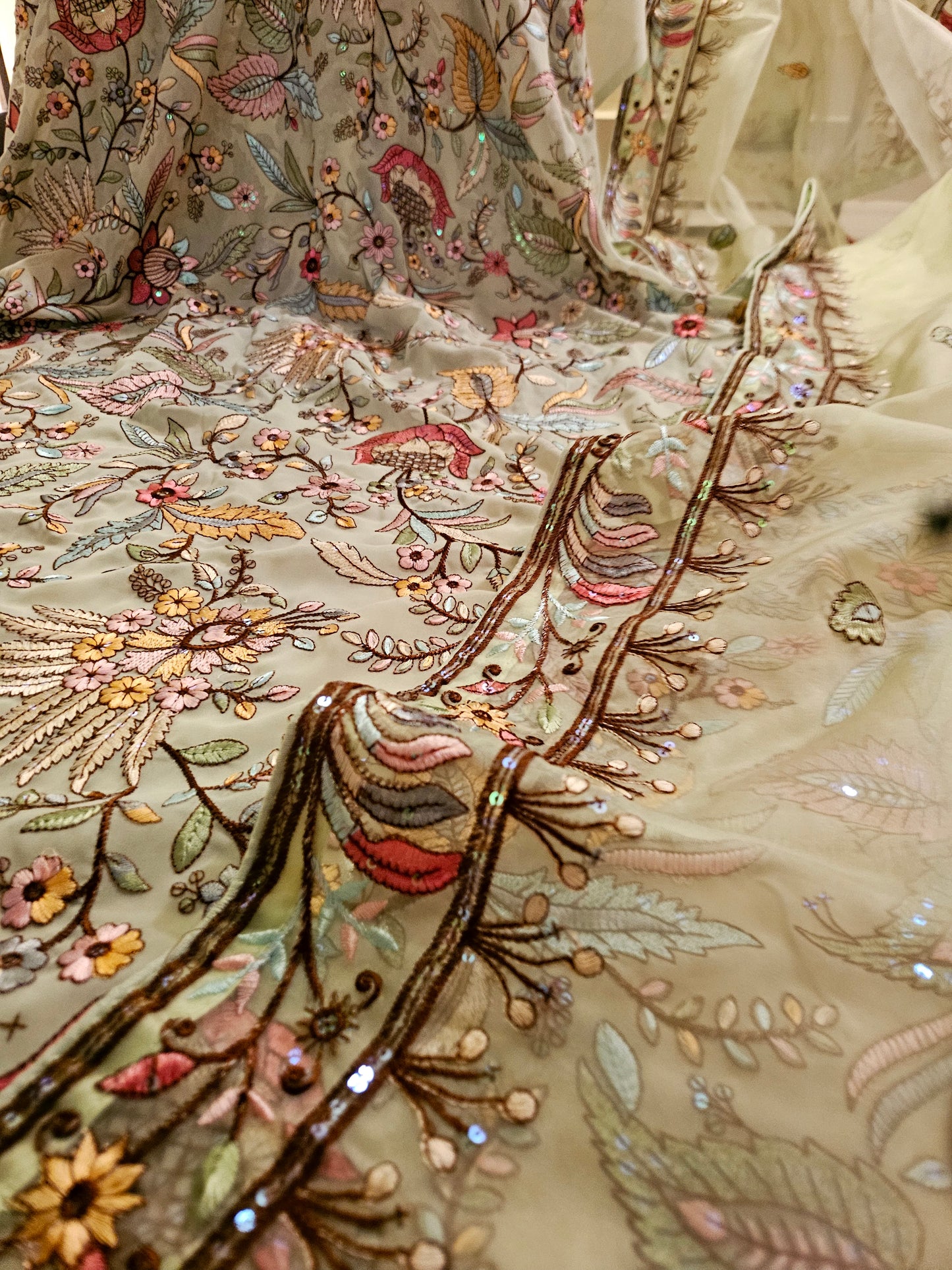 Sabyasachi inspired georgete suit