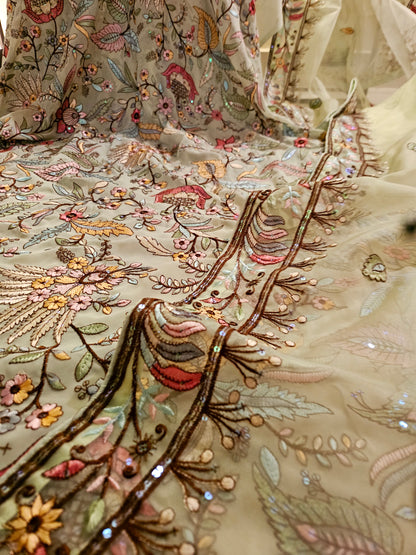 Sabyasachi inspired georgete suit