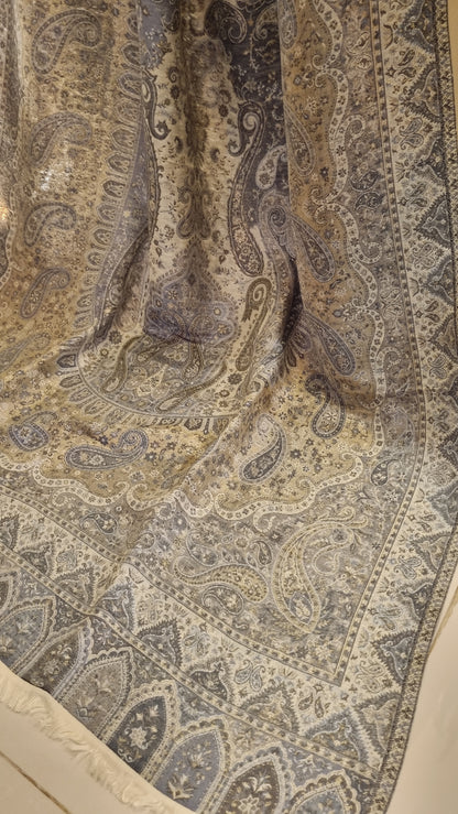 Double sided pashmina moonlight kaani shawl