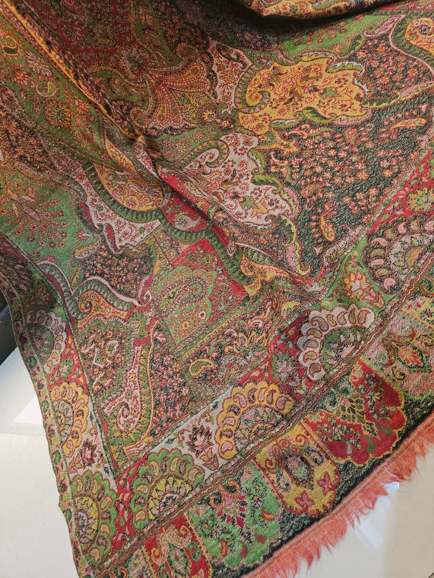 Reversible Persian kaani shawl