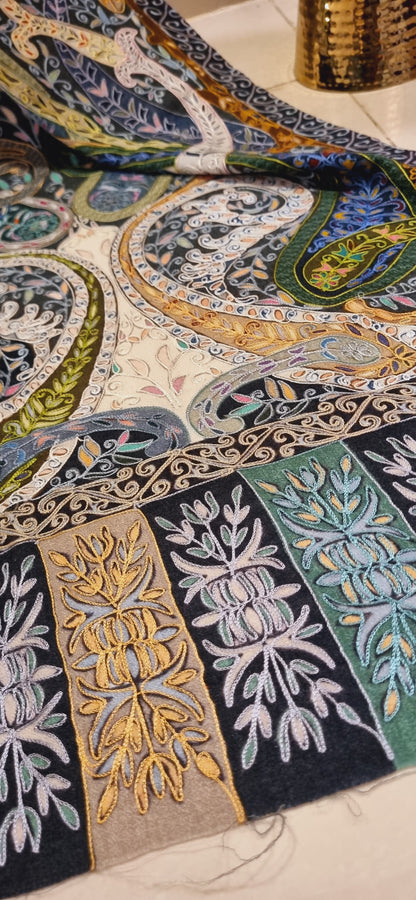 Reelkar embroidered pashmina