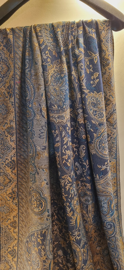 Woolen pashmina kaani shawl