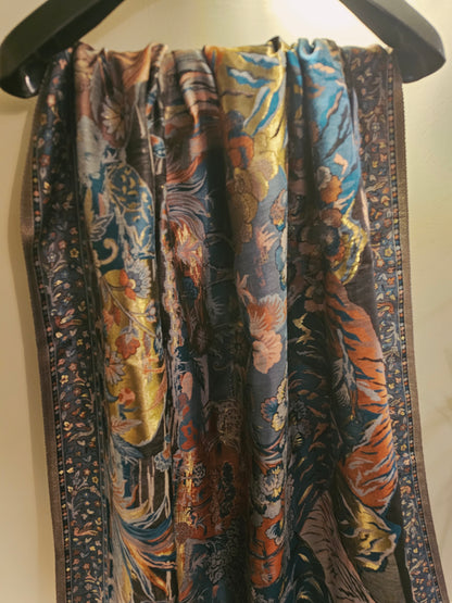 Silk kaani shawl