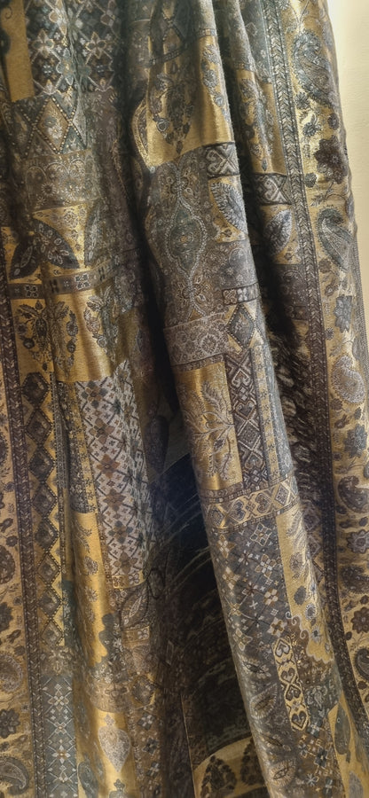 Mariana's moonlight silky kaani shawl