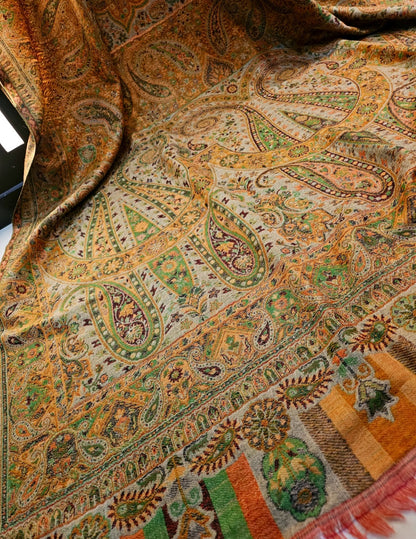 Reversible Persian kaani: Pashmina