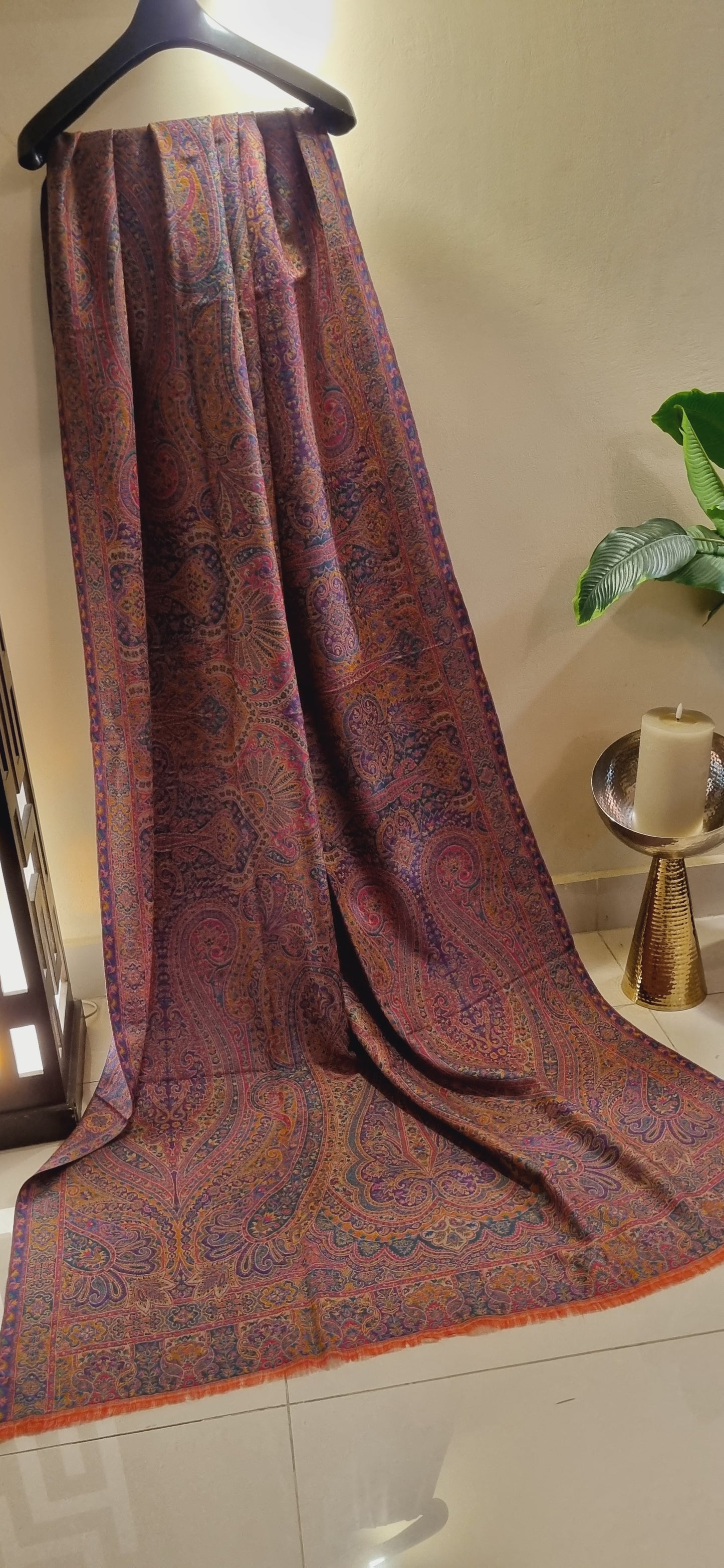 Persian reversible kaani shawl