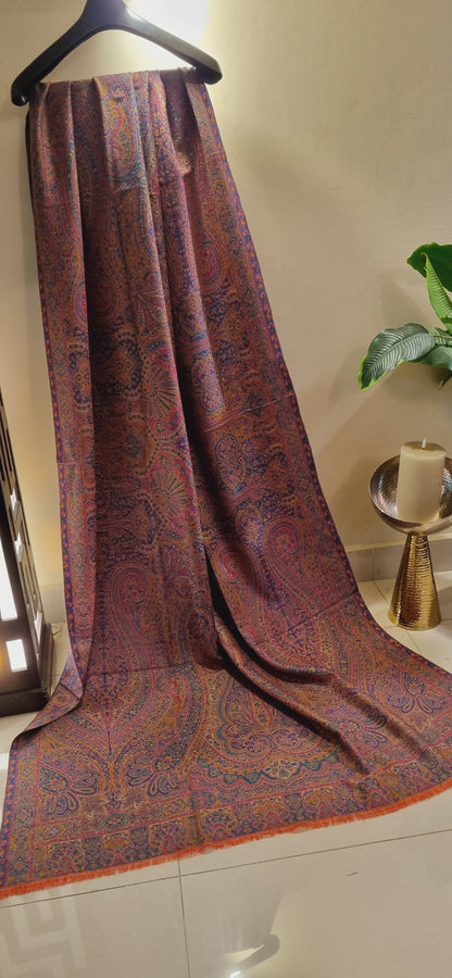 Persian reversible kaani shawl