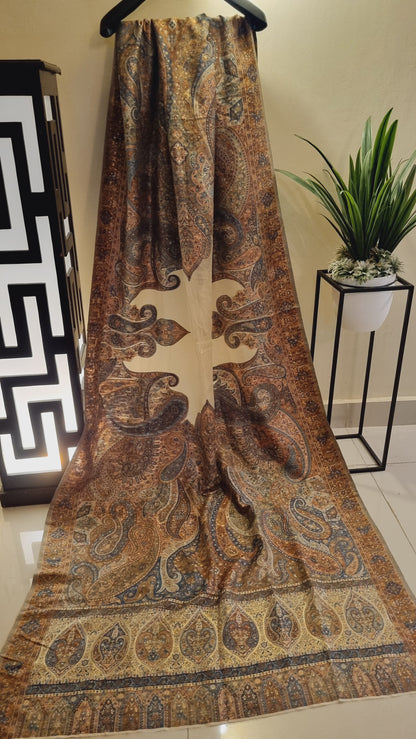 Silk kaani shawl