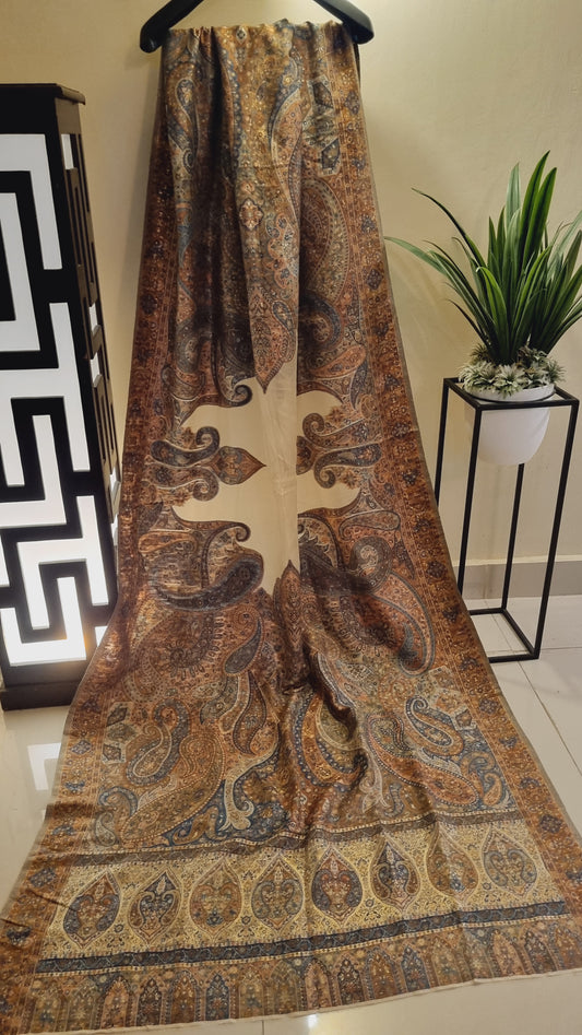 Silk kaani shawl