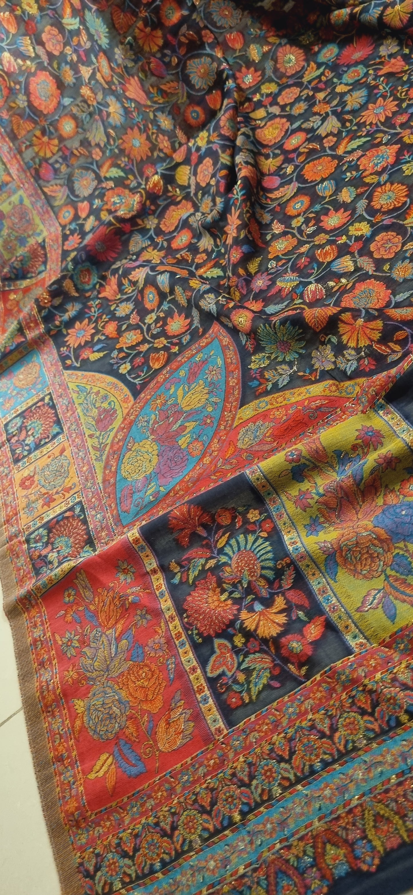 Eid edition: Silk kaani shawl