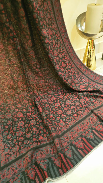 Reversible moonlight kaani: Pashmina