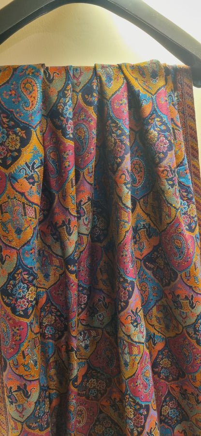 Tabrizi kaani pashmina shawl