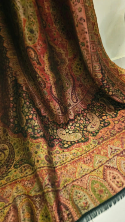 Gandhara reversible kaani: shawl