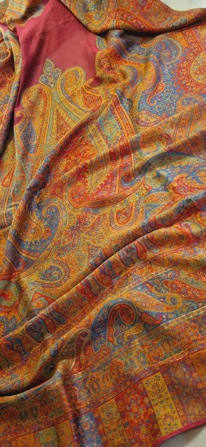 Silk kaani shawl