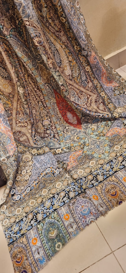 Reelkar embroidered pashmina