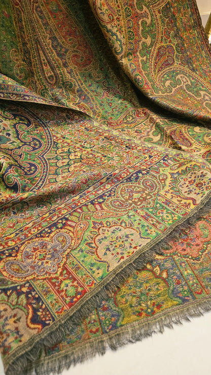 Persian reversible kaani: Pashmina