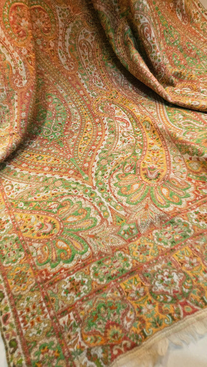 Reversible persian kaani: Pashmina
