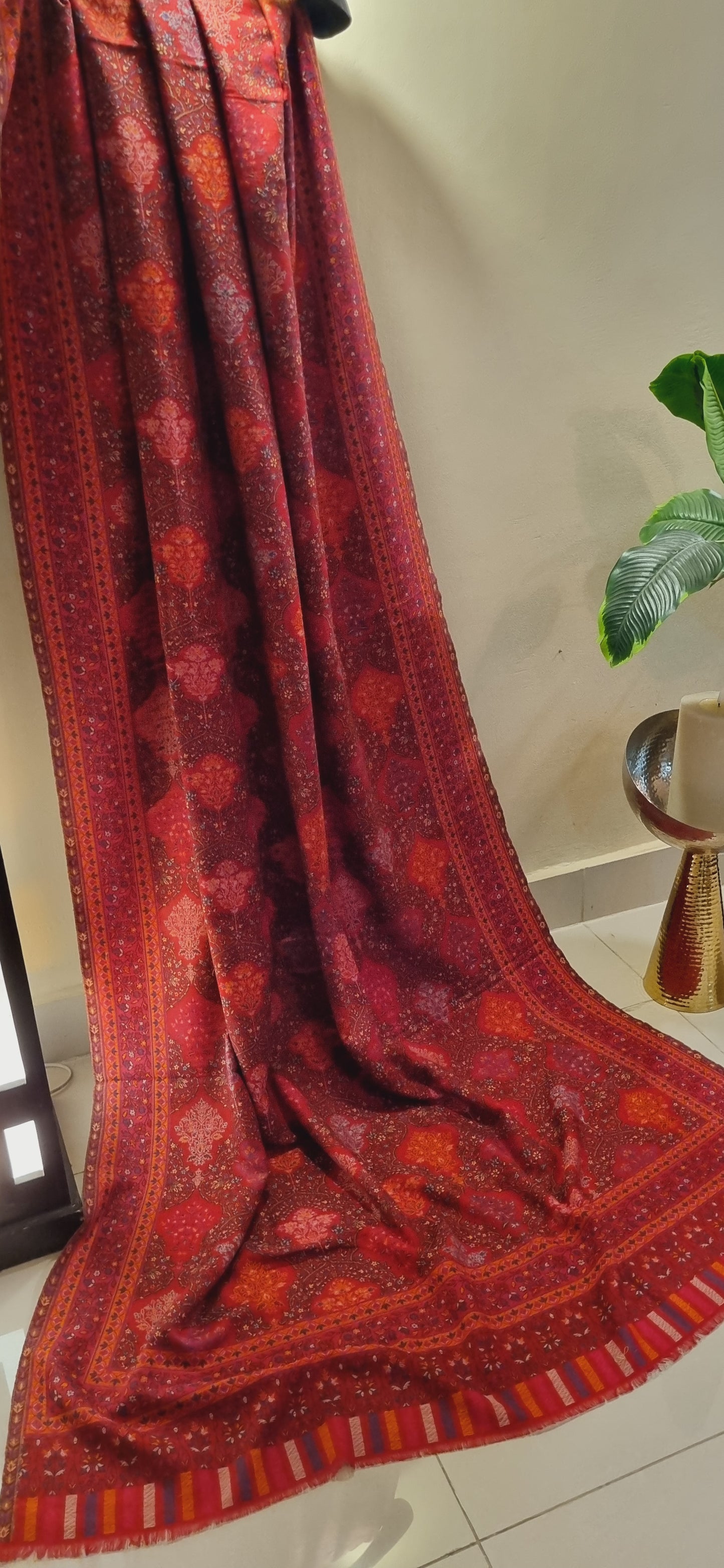Jama kaani pashmina shawl