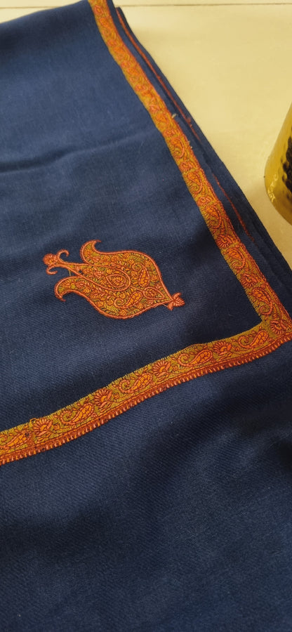 Papermachi embroidered pashmina shawls