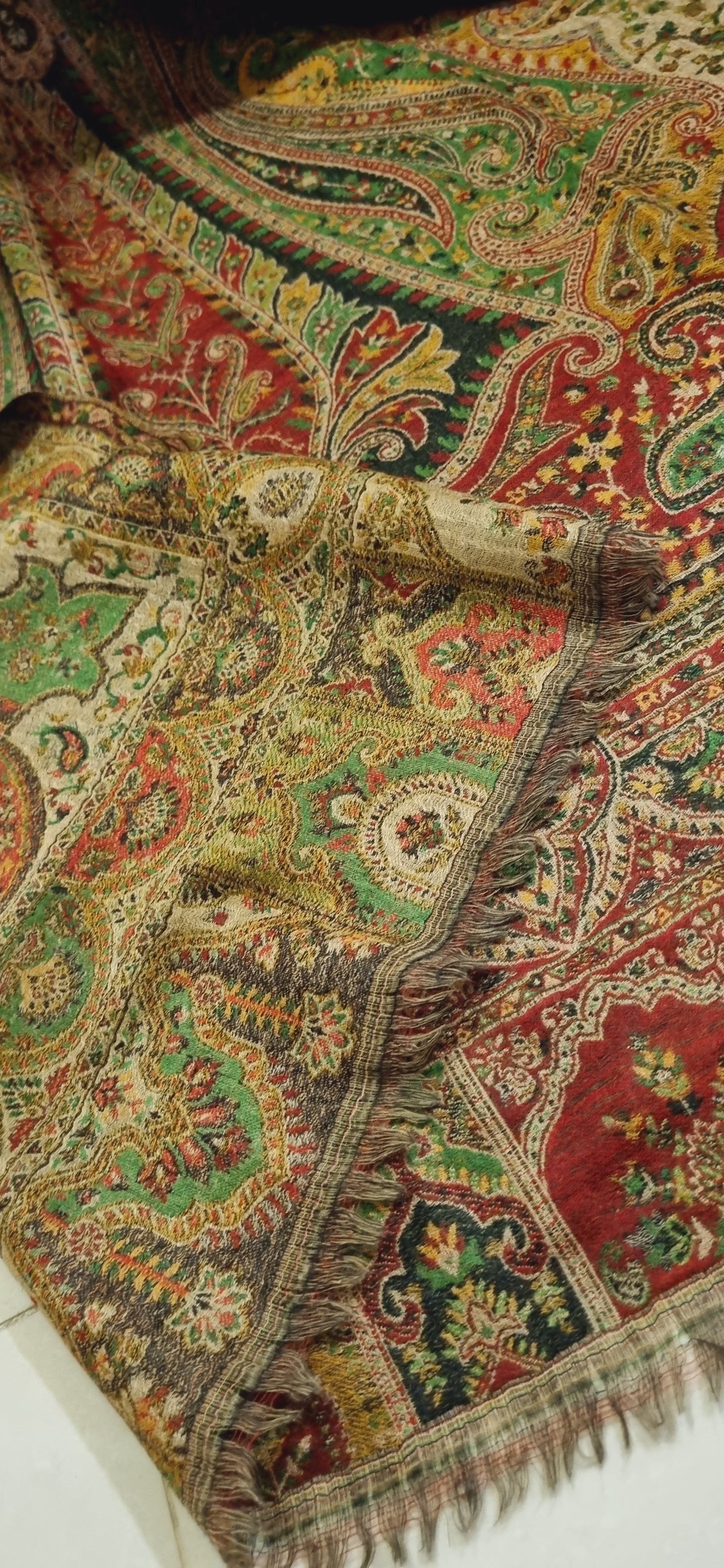 Persian reversible kaani shawl