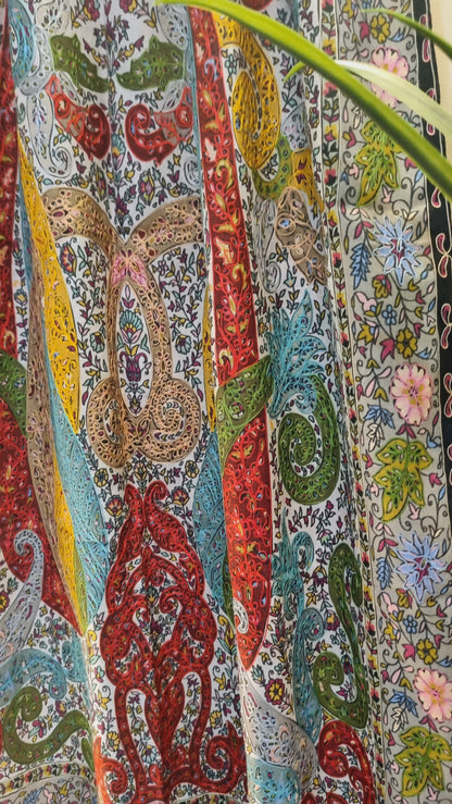 Reelkar embroidered minishawl
