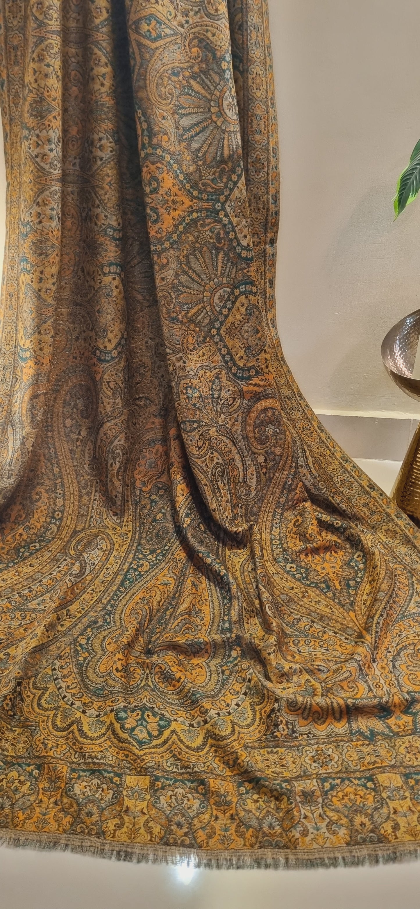 Reversible Persian kaani shawl