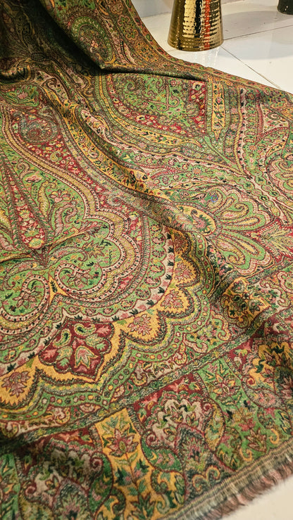 Reversible Persian kaani: Pashmina