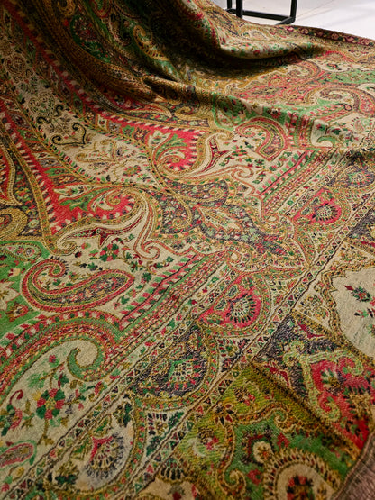 Tabraiz persian kaani pashmina shawl