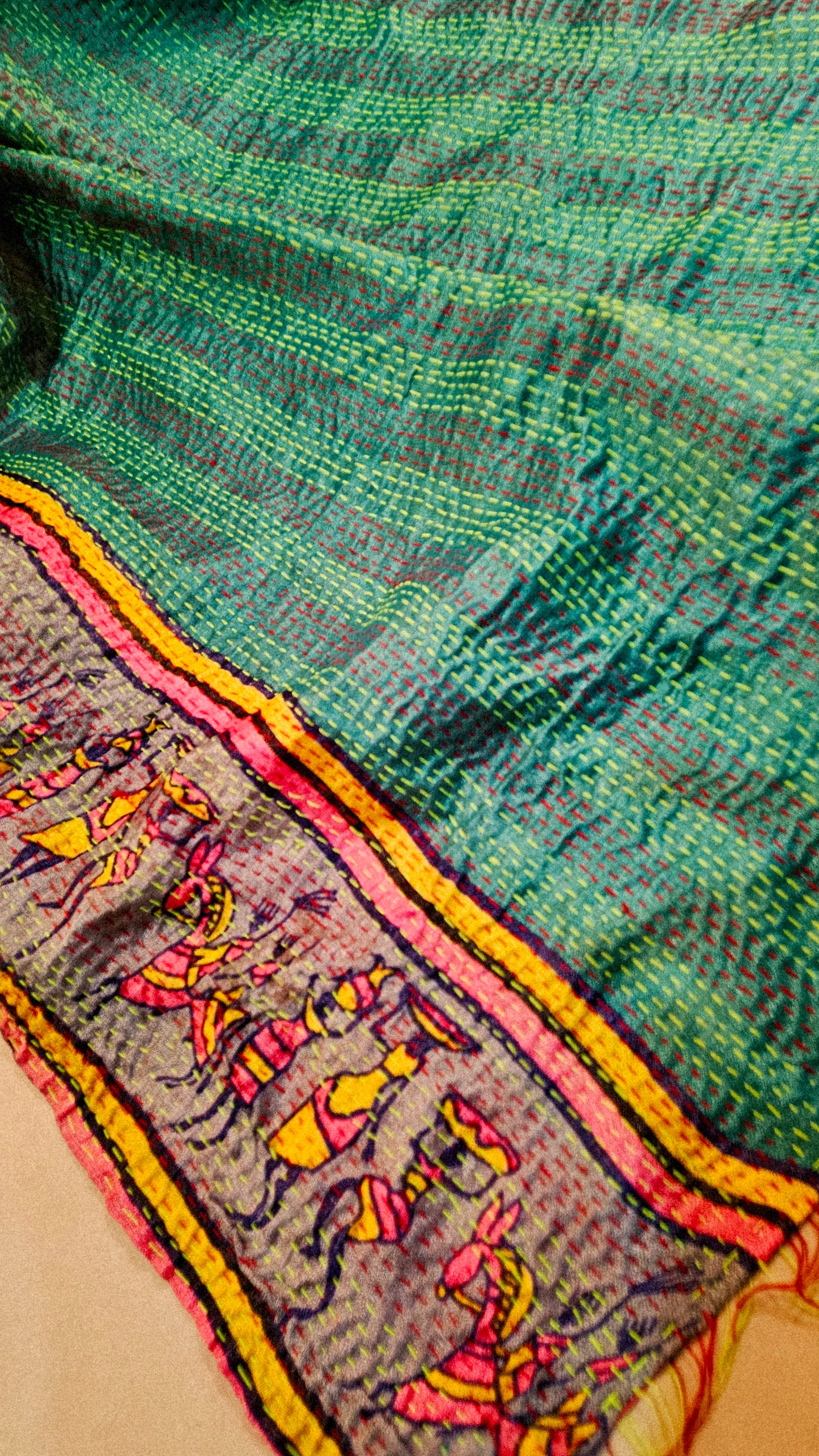 Rilli embroidered duapta