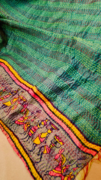 Rilli embroidered duapta