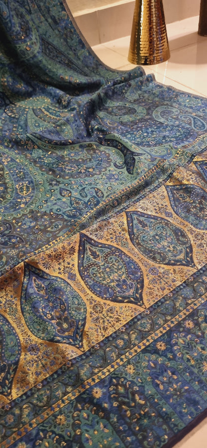 Silk kaani shawl