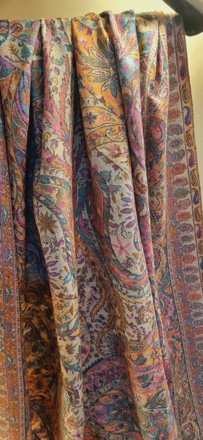 Persian kaani Pashmina shawl