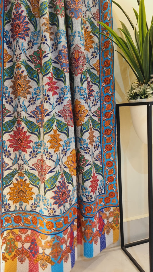Reelkar embroidered minishawl