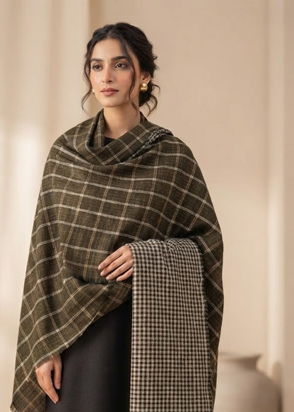 Reversible kaani shawl: toosh