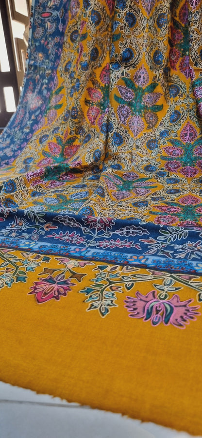 Reelkar embroidered pashmina shawl