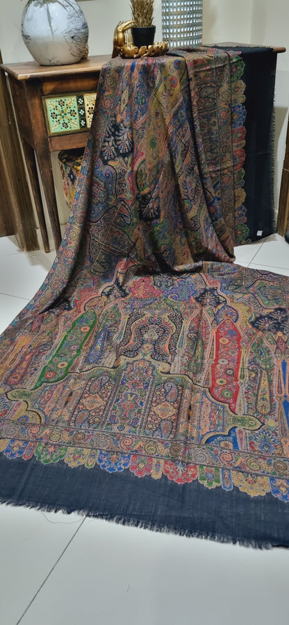Persian kaani pashmina shawl