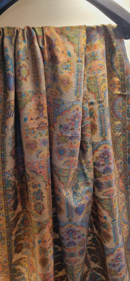 Persian kaani pashmina shawl