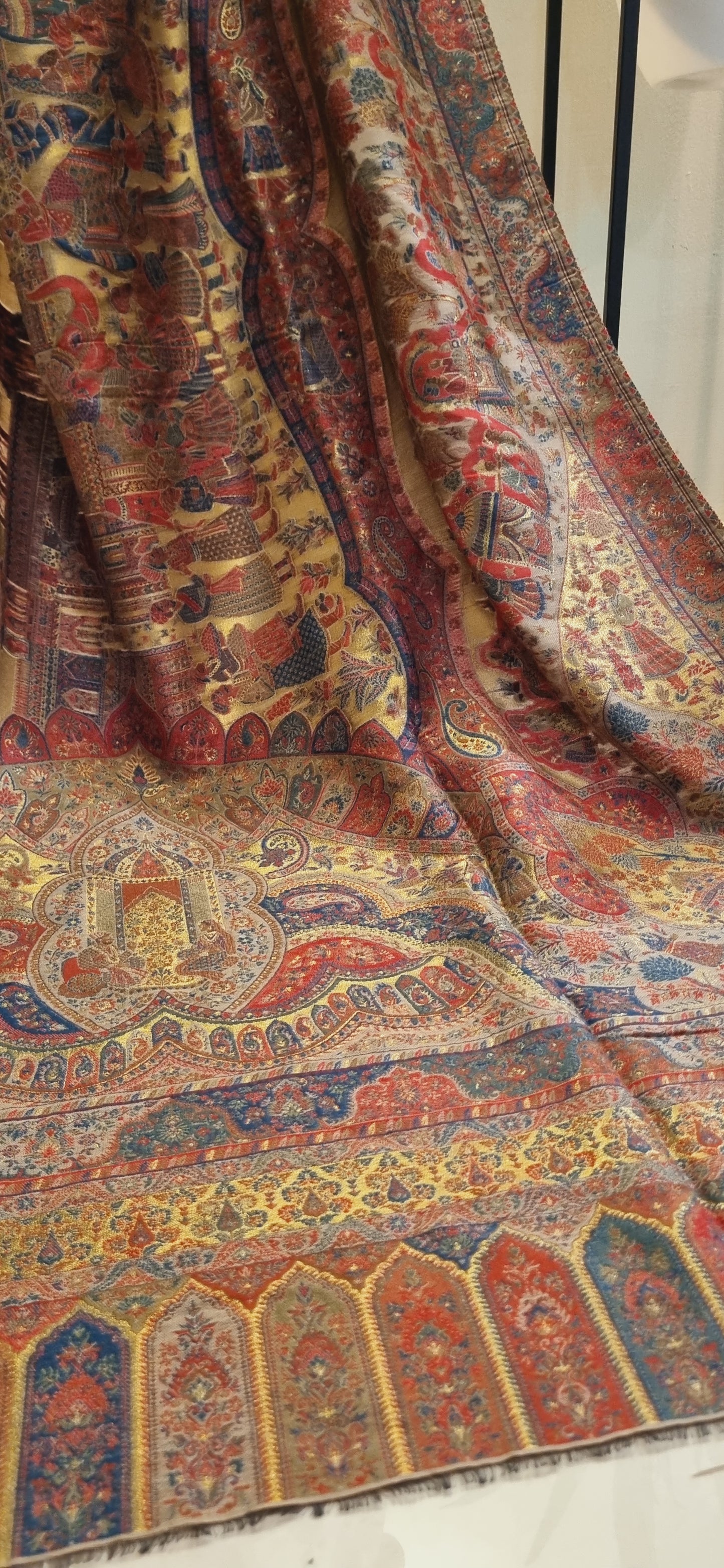 Moonlight kaani darbari pashmina