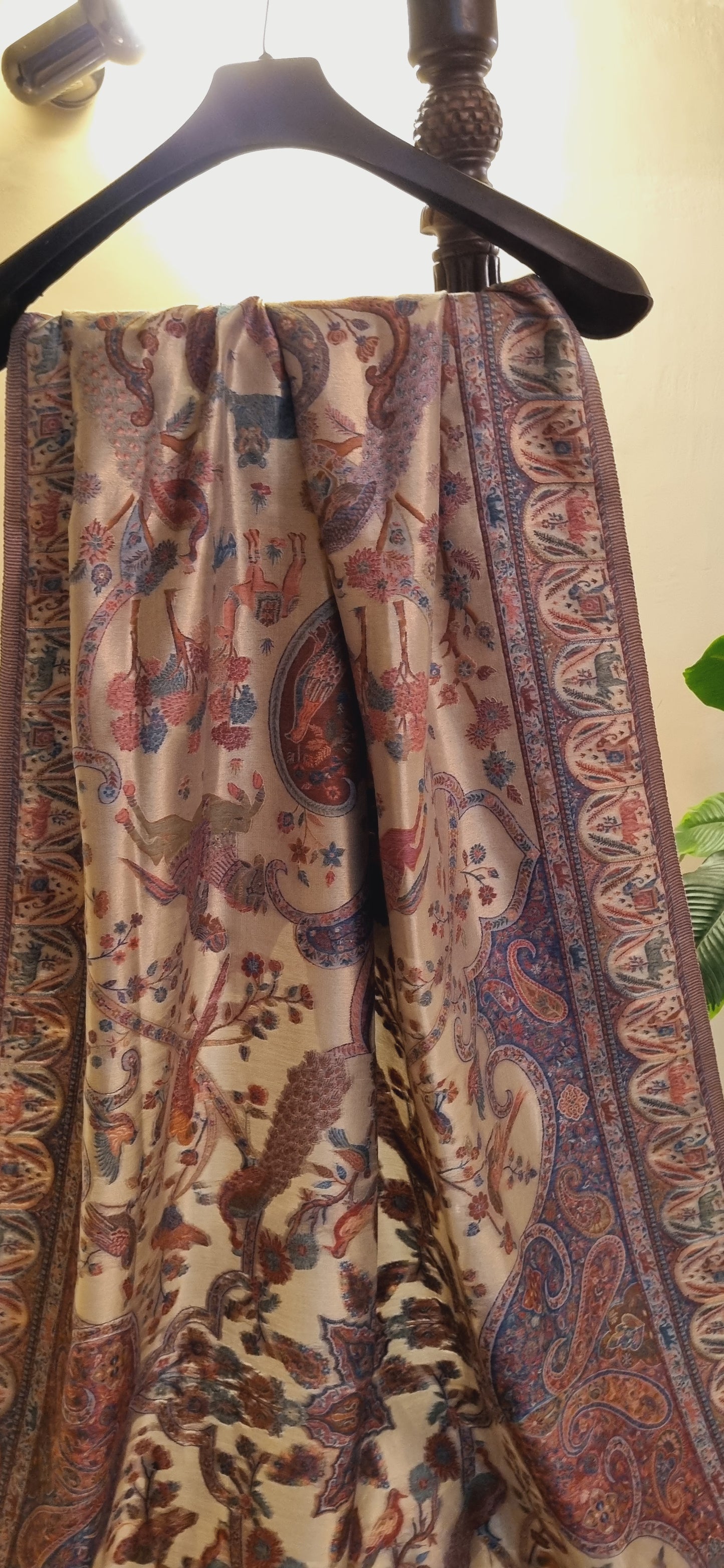 Moonlight silky pashmina shawl