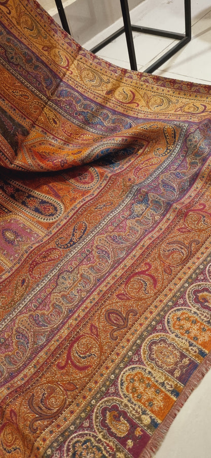 Pashmina kaani with zaree