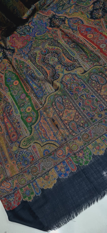 Persian kaani pashmina shawl