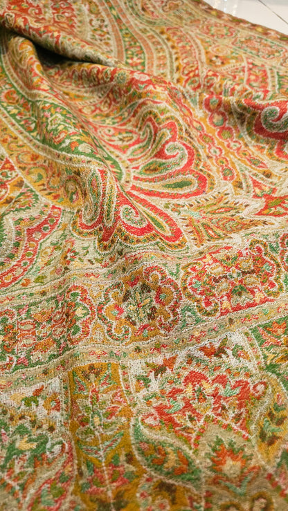 Reversible persian kaani: Pashmina